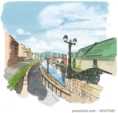 小樽運河圖像 40547685