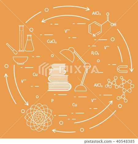 Scientific, education elements 40548385