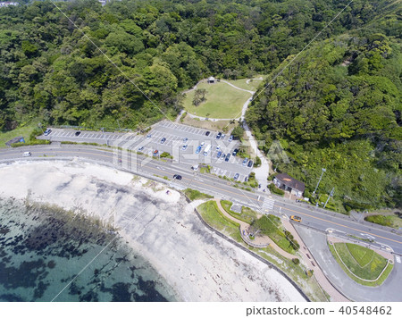 Drone aerial view, Tara beach, coast Drone aerial view, Tara beach, coast 40548462