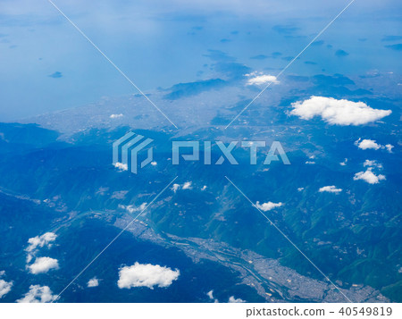 Japanese aerial shot 40549819