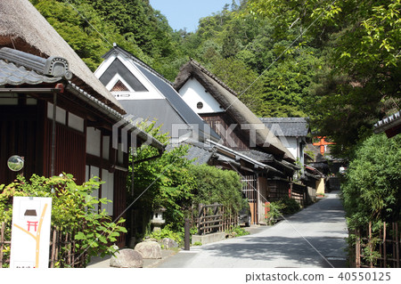 Saka Kyoto Townscape of Torii 40550125