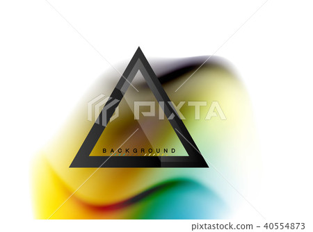 Swirl fluid flowing colors motion effect, holographic abstract background Swirl fluid flowing colors motion effect, holographic abstract background 40554873