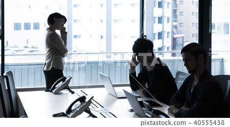 Silhouette · Business Silhouette · Business 40555438