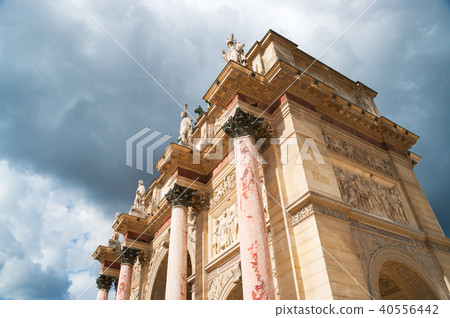 triumphal arch of the Carrousel in Paris 40556442