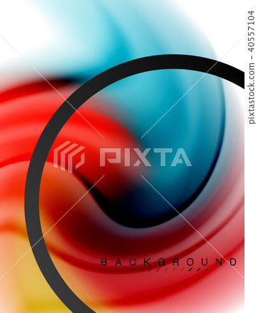 Swirl fluid flowing colors motion effect, holographic abstract background Swirl fluid flowing colors motion effect, holographic abstract background 40557104
