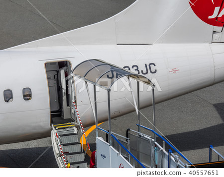 New ATR 42-600 aircraft at Tajima Airport New passenger aircraft 40557651