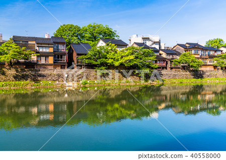 “石川縣”金澤市，城鎮規劃鎮茶館街道 40558000