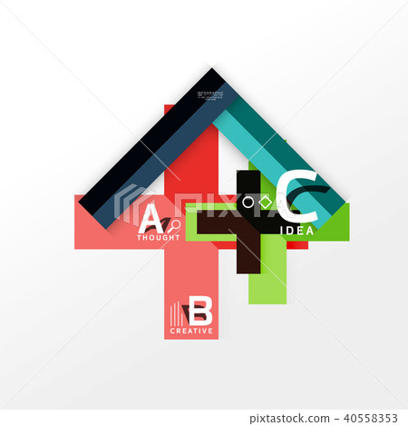 Infographic option banner Infographic option banner 40558353