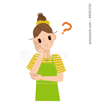 A housewife thinks A housewife thinks 40561350