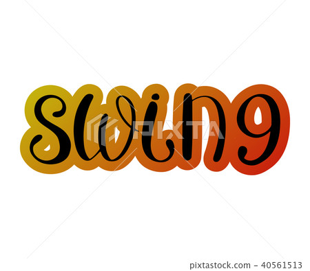 Pair dance swing. Pair dance swing. 40561513