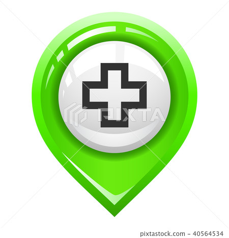 Map marker with icons Map marker with icons 40564534
