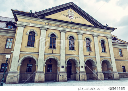 Classicist town redoubt, Kezmarok 40564665