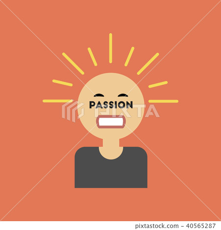 flat icon stylish background poker man player 40565287