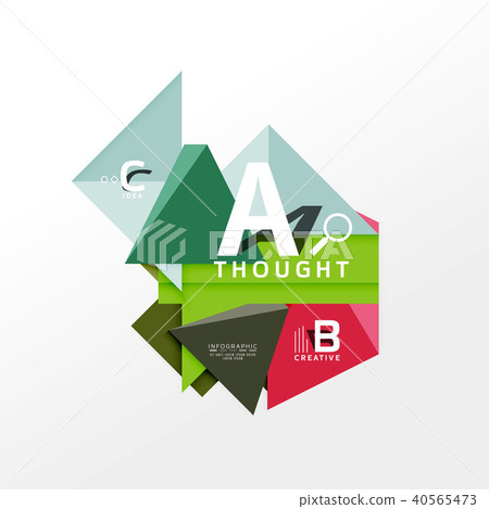 Infographic option banner 40565473