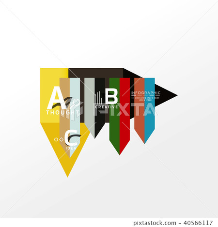 Infographic option banner 40566117