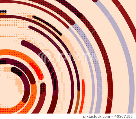 Circular lines, circles, geometric abstract background Circular lines, circles, geometric abstract background 40567195
