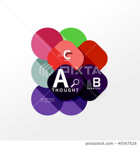 Infographic option banner 40567826