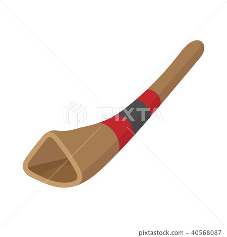 Didgeridoo, australian musical instrument 40568087