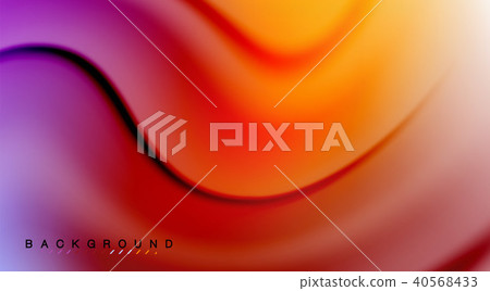 Swirl fluid flowing colors motion effect, holographic abstract background Swirl fluid flowing colors motion effect, holographic abstract background 40568433