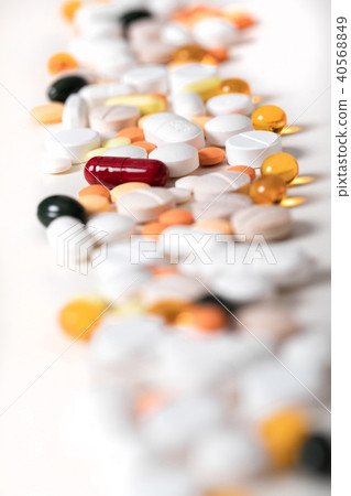 different colorful pills different colorful pills 40568849