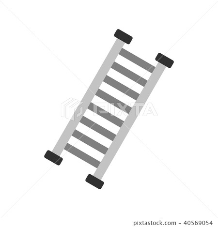Firefighter ladder icon 40569054