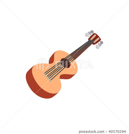 Classic guitar icon, cartoon style Classic guitar icon, cartoon style 40570294
