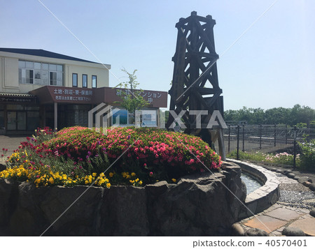 Footbath in front of Izu Kogen Station Ito City, Shizuoka Prefecture 40570401