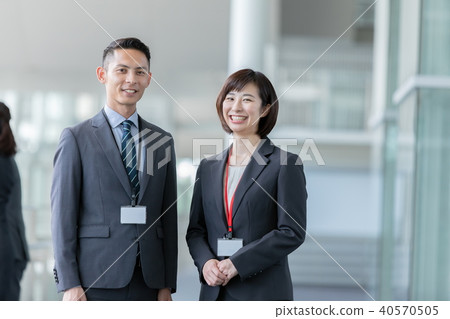 Businessman Gender Two People Business Scene Office Scene 40570505