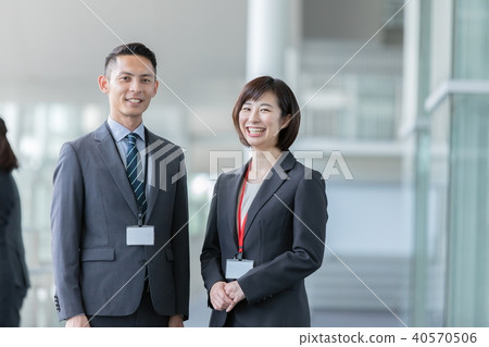 Businessman Gender Two People Business Scene Office Scene 40570506