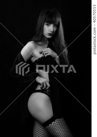 sensual young woman 40570553