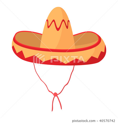 Sombrero icon, cartoon style Sombrero icon, cartoon style 40570742