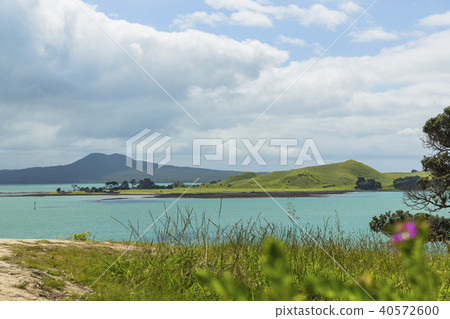 New Zealand Auckland Backland Beach Rangitoto from Music Point 40572600