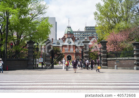 Red brick office (main gate) 40572608