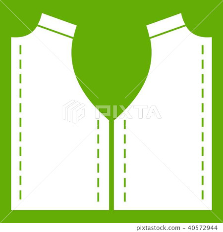 Pattern for sewing icon green Pattern for sewing icon green 40572944