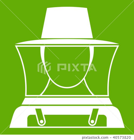 Beekeeper icon green - Stock Illustration [40573820] - PIXTA