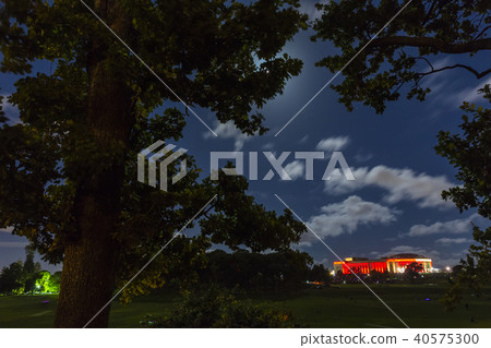 New Zealand Auckland Lighted up Auckland Museum 40575300