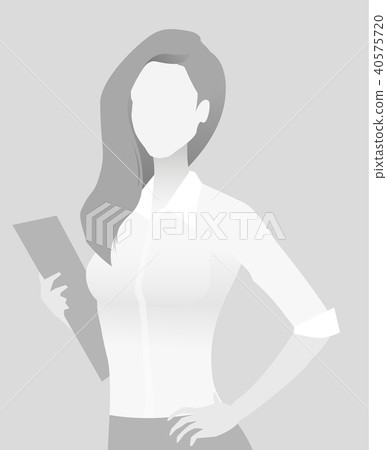 Default placeholder businesswoman half-length por Default placeholder businesswoman half-length por 40575720