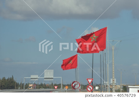Morocco flag Morocco flag 40576729