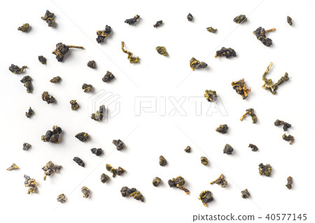 fresh taiwan oolong tea dry leaves 40577145