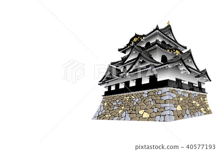 Japanese castle extant 40577193