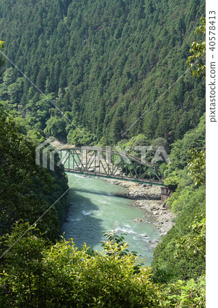 Kyoto Hozu River Bridge 40578413