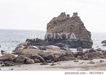The strange rock 5 of the Nichinan City Umegaha coast 40579063