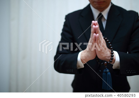 葬禮（黑色正式病房告別套裝suitcopy太空身體部位無臉珠） 40580293