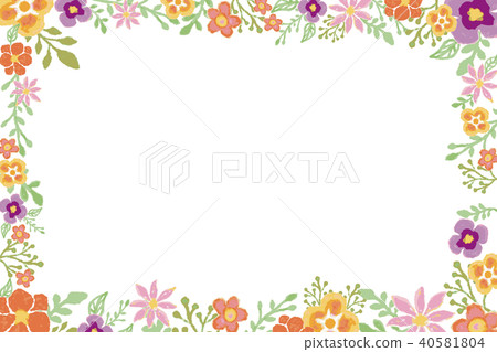 Flower frame 04 Flower frame 04 40581804