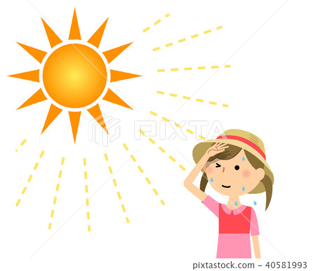 Girl heat stroke measures 40581993