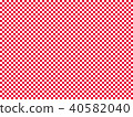 Checkered background illustration, plaid wallpaper material, Japanese style pattern 40582040