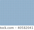 Checkered background illustration, plaid wallpaper material, Japanese style pattern 40582041