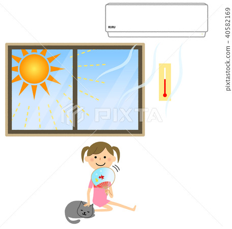 Cool girl heat stroke measures 40582169
