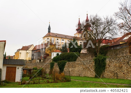 Historical city Kadan, Czech republic. 40582421