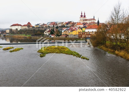 Historical town Kadan,Czech republic. 40582922